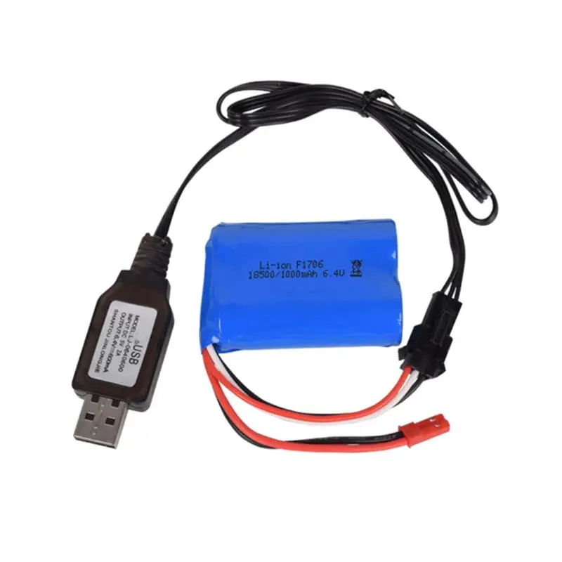 6.4V/7.4V600mA500mA 충전기 Li-i SM-3P RC 장난감을 원격 제어 긍정적인 휴대용의 USB 충전기 케이블 3-pin Sm-3p Rc 장난감