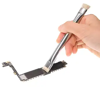 2UUL CL11 이중 머리를 브러쉬 PCB 재 ESD 반대로 정체되는 먼지가 없는 브러쉬를 위한 휴대 전화 태블릿 PCB BGA 복 납땜