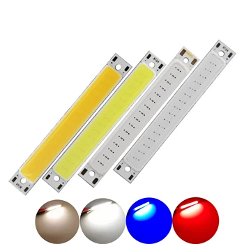 제조업체 60mm8mm 옥수수 속 LED 스트립 1.5W3W3V3.7V DC 따뜻한 흰색 파랑 빨간색 옥수수 속 LED 소스 DIY 자동 램프