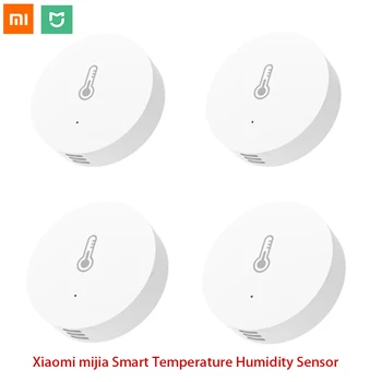 Xiaomi mijia 의 경우 스마트 온도 습도 감지기 모니터링 응용 프로그램 제어 높은 프로세스 상태 가족 아기 케어와 함께 작동 게이트웨이