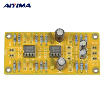 AIYIMA Balanced XLR 를 불균형 Single-ended RCA 전치 증폭기 NE5532 듀얼 연산 증폭기 회로 프리 앰프 보드 Low Distortion