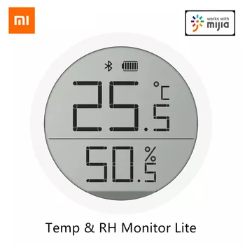 Xiaomi 블루투스-compatible 온도 습도 센서 라이트 버전의 데이터가 저장소 LCD 스크린 온도계 지원의 경우 홈 응용 프로그램