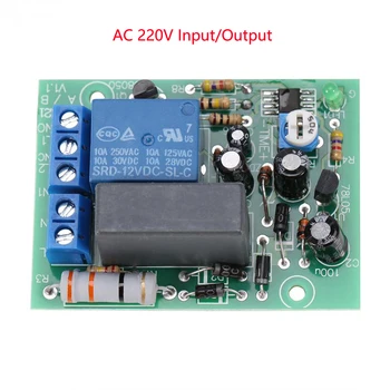 AC220V 입력/출력 조정가능한 타이머 지연 스위치 모듈 타이머 지연 스위치 모듈 타이밍 켜기/끄기 시간 릴레이 모듈은 보드
