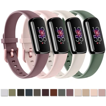 새로운 소프트 TPU 스트랩 Fitbit Luxe 악대 손목 시계 팔찌 핏빗 럭셔리 스트랩포츠 똑똑한 시계 팔찌 교환
