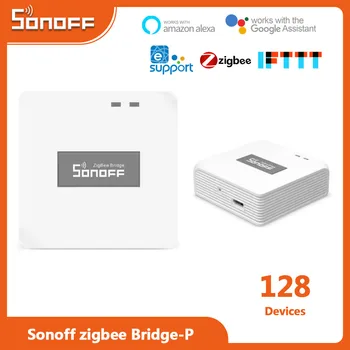 SONOFF ZB Bridge-P 스마트 홈 Zigbee3.0 리 프로 원격 제어 ZigBee,Wi-Fi 장치에 EWeLink 응용 프로그램이 작동 Alexa