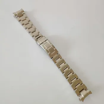 20mm 빈티지 의하여 솔질되는 스테인리스 굴 곡선의 최종 시계 스트랩 밴드 팔찌에 대한 맞는 롤렉스 RLX16700 16710 70216Watch