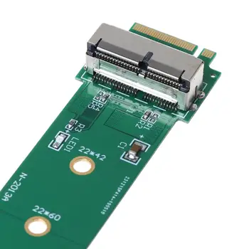 맥북 에어 프로 12+16 핀 SSD M.2 키 M(크)PCI-e 어댑터 변환기를 위한 카드의 PC 컴퓨터 악세사리