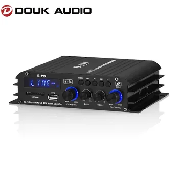 S-299 홈/자동차/해양 4.0 채널 디지털 앰프 블루투스 5.0 오디오 앰프 Receiver USB 음악 플레이어