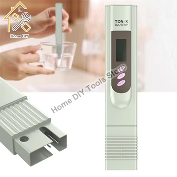 TDS-3 미터 온도 검사자 펜 3In1 기능이 전도성 물질 측정 도구 TDS&EC Tester0-9990ppm2%