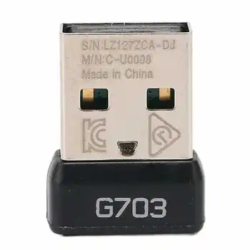 USB 마우스를 수신기에 대한 Logitech G703 에 대한 광속 무선 마우스 무선 2.4G 술 휴대용 마우스 어댑터