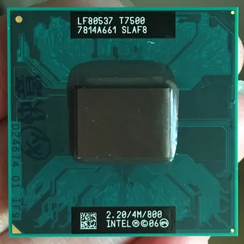 Intel Core2Duo T7500CPU 노트북 프로세서 PGA478cpu100%제대로 작동하는