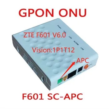 새로운 ZTE F601 1GE UPC APC 포트 버전 6.0GPON 터미널 ONT 광학 터미널 포트 1GE