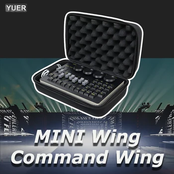 YUER 새로운 미니 콘솔 명령 날개 움직이는 머리를 무대 조명 컨트롤러 당 클럽을 위한 전문 장비 조명 컨트롤러