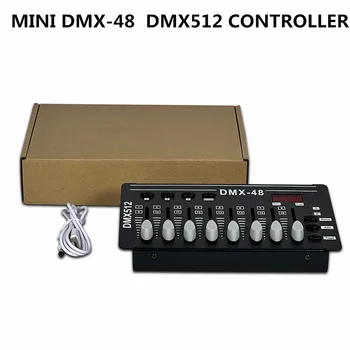 미니 Dmx 컨트롤러에 의하여 지도된 동위 빛 DJ Light dmx512 콘솔에 대한 이동하는 머리 단계 디스코 조명 효과 Conso