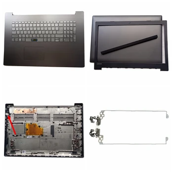 새로운 LCD 뒤 뚜껑을 베젤 손바닥 나머지는 바닥 키보드 베이스 커버는 힌지를 위한 포탄 Lenovo IdeaPad330-17ICH330-17 터치패드를 가진 회색