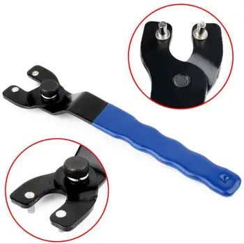 조정가능한 각 분쇄기 키 핀 스패너 플라스틱 손잡이 핀 렌치 스패너 홈 렌치 복구 도구는 손 공구를 분쇄기에 열쇠