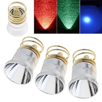26.5mm 손전등 캡 3V-8.4V1Mode LED 램프 UV 횃불 전구는 빨강/녹색/자주색에 대한 C2Z2P60P61 6P9P G3S3D2M5M6WF501B/502B