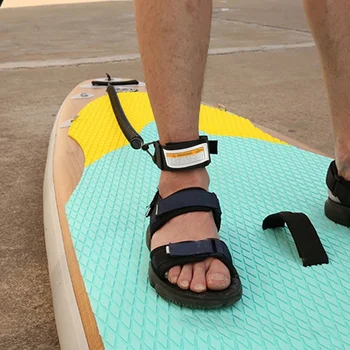 코일 서핑 가죽 끈 안전 서핑 Sup 코일 프리미엄 서핑 패들 서핑 보드 보드 손목 발목을 끈에 대한 바다 서핑 다리 밧줄