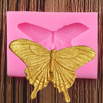 나비의 실리콘 금형 컵케이크 상품은 퐁당 DIY 케이크 장식 도구를 사탕 클레이 초콜렛 형 Gumpaste
