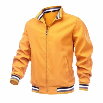 재킷 남자 봄 가을 패션에서 새로운 Outerwears 솔리드 스포츠 용 재킷의 일종 캐주얼 의류 외투 재킷 남자를 위한 플러스 사이즈 6XL