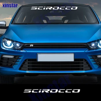 자동차 앞유리창 윈도우 스티커 VW 를 위한 폭스바겐 SCIROCCO R