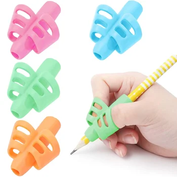 3pcs 쓰기 교정 손가락을 자세 보정 도구 트레이너에는 어린이 쓰는 펜 조립에 맞게 학생구