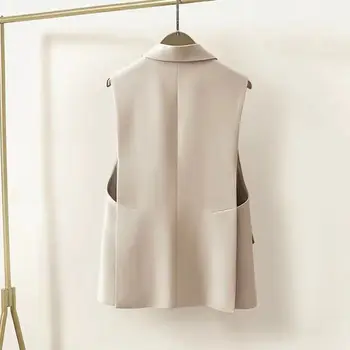 민소매 카디건 여자의 Vestes 맞춤형 외투 재킷 럭셔리 디자이너 의류 상의 봄 가을 패션은 검은 재킷