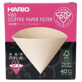 질문이 있 V60 필터 커피 01 02 계산 에스프레소 커피 자연적인 종이에 대한 필터 4 컵의 바리스타 커피를 드립 필터를 일본에 가져온