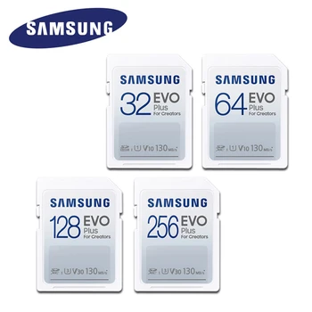 삼성 EVO 플러스는 SD 카드 32GB SDHC V10C10 64GB U1 128GB256GB SDXC V30U3 전송 속도를 최대 1 백 30 메가바이트/s 카메라는 메모리 카드