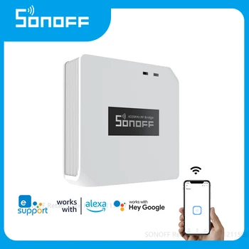 SONOFF RF BridgeR2WiFi433MHz 무선 원격 제어 컨트롤러 스마트 집 보안에 자동화가 작품에 대한 Google 가정,알렉사