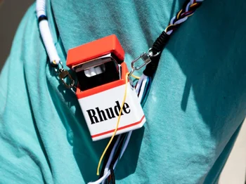 담배 경우 Rhude 가방 색상 클래식 마이크로 남성 여성 Rhude Bacg 저스틴 비버의 다재다능한 힙합 스트리트웨어 Rhude 가방
