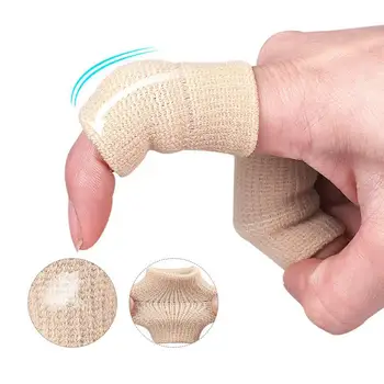 10 개 손가락 경비는 높은 신축성 스포츠 보호한 엄지손가락 보호자 농구에 대한 배구 손가락 가드