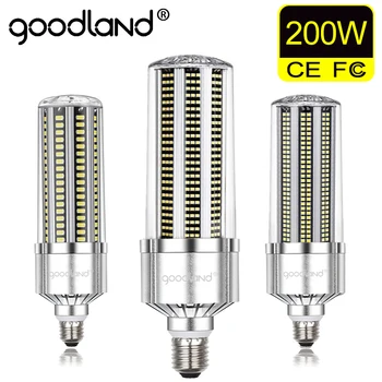 굿랜드 LED 옥수수 램프 E39E40LED 옥수수 전구 50W120W200W LED 램프 110V220V E27 알루미늄 창고를 위한 공장 지하실