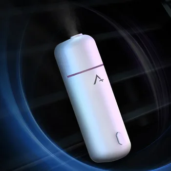 자동차 공기 청정제 향수 환기를 클립 전기 아로마 디퓨저 무선으로 6 향 작은 휴대용물 정유 유포자