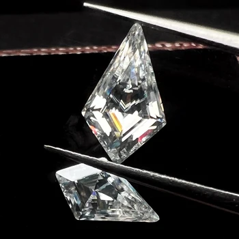 Szjiano 흰색 D 색상 연 컷 다이아몬드 나 증명서를 가진 느슨한 원석 0.4ct 을 3ct 손으로 절단 소중한 돌 New