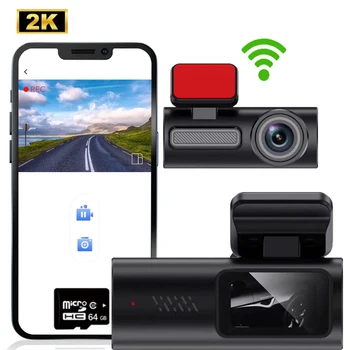 2K Wifi 차 DVR 전면 대시 캠 자동차 비디오 레코더 Lvr24 시간 주차장 모니터 블랙 박스 자동차 카메라 레코더 운전