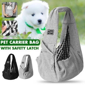 애완 동물 캐리어 가방 고양이는 강아지에 야외 여행 개 어깨에 매는 가방 면의 단 편의 슬링 핸드백 Tote 주머니