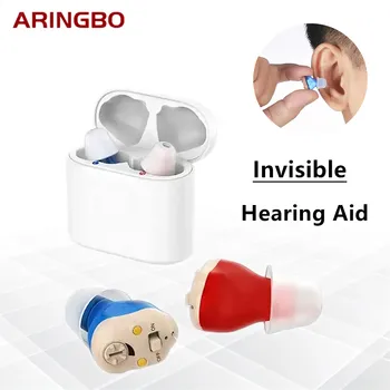 재충전용 보청기 디지털 채널 20 미니 CIC 귀 음 증폭기 위해 청각 장애인 노인이 심각한 손실이 청각 장치 Audifonos