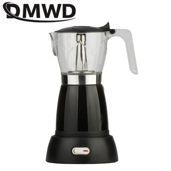 DMWD300ml 전기 Moka 냄비스는 이탈리아 모카 커피 메이커의 여과기 Stovetop 도구를 필터링 커피 메이커