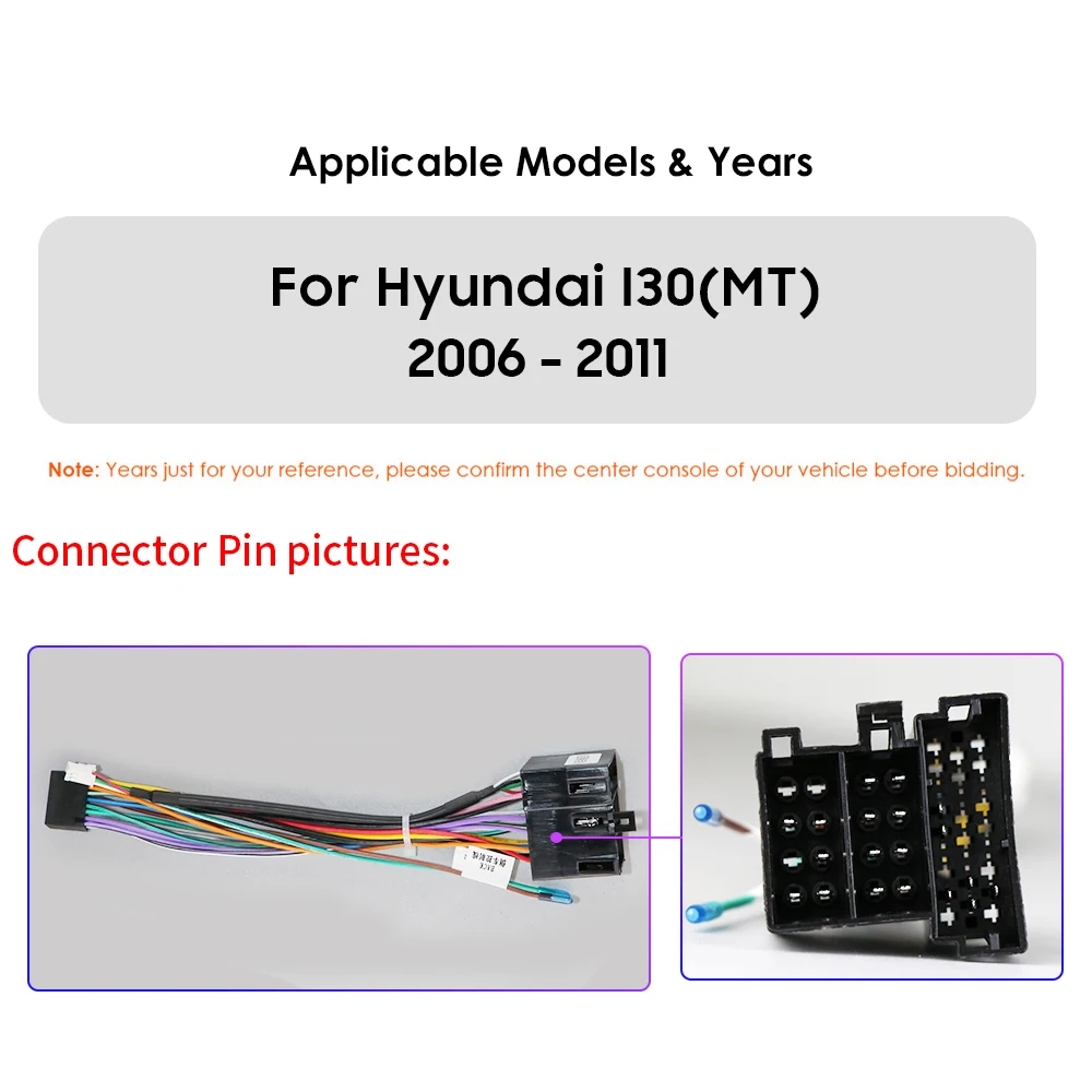 2din 안드로이드 자동차 라디오 GPS 위해 현대 I30 에서 MT2006 년-2012 년 멀티미디어의 비디오 플레이어 탐색 머리 단위면 4G 와이파이 DSP BT