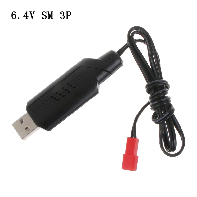 6.4V/7.4V600mA500mA 충전기 Li-i SM-3P RC 장난감을 원격 제어 긍정적인 휴대용의 USB 충전기 케이블 3-pin Sm-3p Rc 장난감