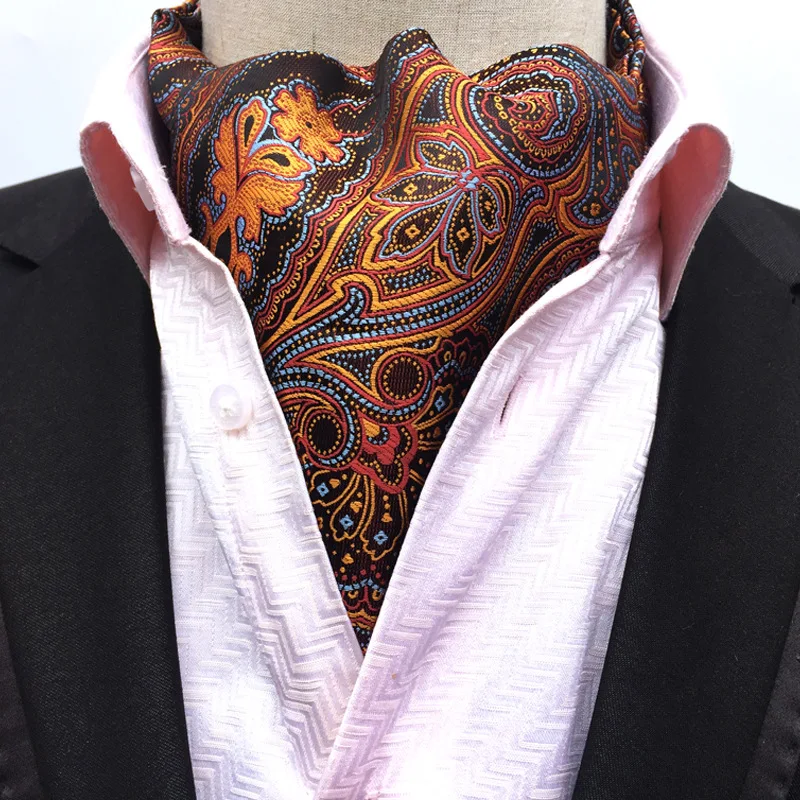 DANKEYISI 높은 품질 패션 럭셔리 실크 인쇄 남성 스카프 무늬의 스카프를 맞게 영국 남자 자카드 사업 스카프