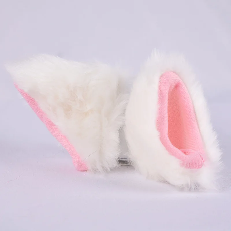 기관자전차 헬멧을 귀여운 봉제 고양이 귀 장식 개인의 창의성이클 코스프레 스타일 헬멧 훈장 부속품
