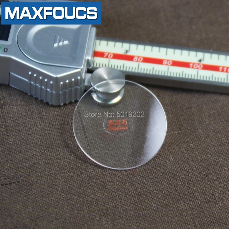 시계의 유리 사파이어 크리스탈 유리 교체를 투명한 평 1.0mm 두께서 직경 30mm-39.5mm Watch 액세서리