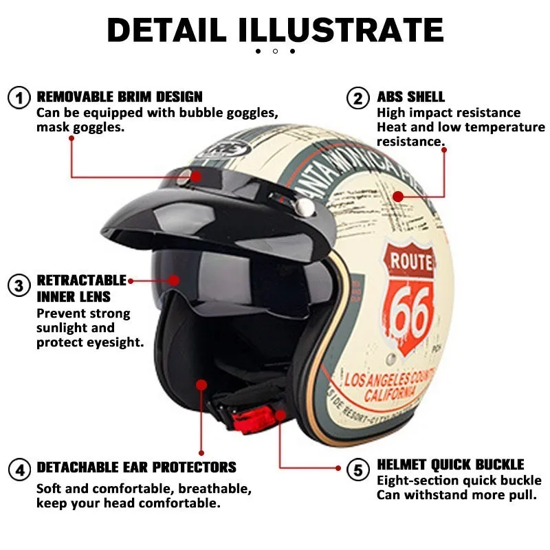 점을 증명서 레트로 오토바이 헬멧 카페에 경주 오픈 얼굴 Casco 모토에 대한 할리 기관자전차 부속품 남자 모토 헬멧