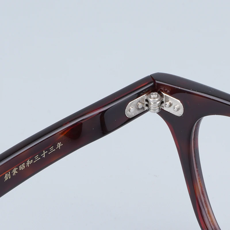 케 KC-59 일본어 손으로 만들어진 디자이너 브랜드세테이트 안경알 구조 남성적인 타원형 근시 안경 여성 Eyewear