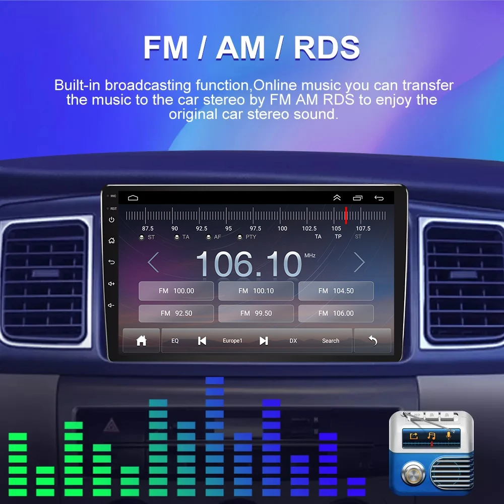 현대 I30Elantra GT2011-2017 년면 자동차 라디오 안드로이드 12.0 멀티미디어 플레이어 GPS 안드로이드 자동차 DVR DSP2Din4G Stere